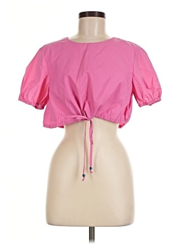 STAUD Short Sleeve Blouse (view 1)