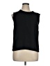J.Crew 100% Polyester Black Sleeveless Top Size 14 - photo 1