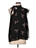 BCBGeneration 100% Polyester Black Sleeveless Blouse Size L - photo 1