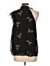 BCBGeneration 100% Polyester Black Sleeveless Blouse Size L - photo 2