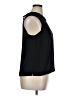 J.Crew 100% Polyester Black Sleeveless Top Size 14 - photo 4