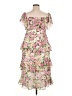WAYF 100% Polyester Floral Pink Cocktail Dress Size XL - photo 2