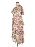 WAYF 100% Polyester Floral Pink Cocktail Dress Size XL - photo 5