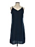 Unbranded Solid Blue Casual Dress Size S - photo 1