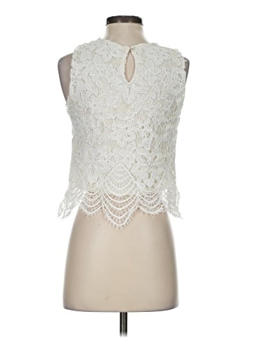 She + Sky Sleeveless Blouse (view 2)