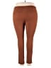 A New Day Solid Brown Active Pants Size 18 - photo 2