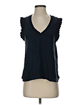 Cinq à Sept Sleeveless Silk Top