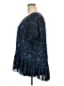 Cato 100% Polyester Blue Short Sleeve Blouse Size 20w - photo 5