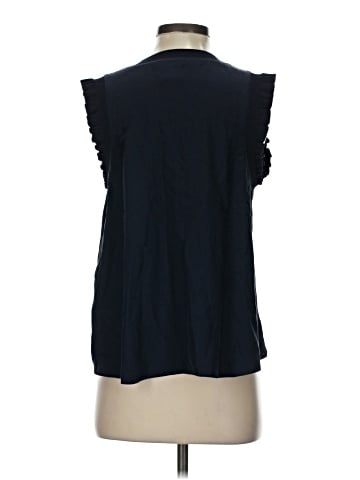 Cinq à Sept Sleeveless Silk Top (view 2)