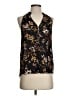 A.L.C. 100% Silk Black Sleeveless Silk Top Size 4 - photo 1