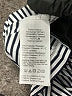 Crewcuts Outlet Stripes Silver Short Sleeve Button-Down Shirt Size 6 - 7 - photo 4