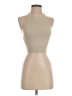 Babaton Tan Sleeveless Top Size XXS - photo 1