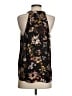 A.L.C. 100% Silk Black Sleeveless Silk Top Size 4 - photo 2