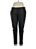 Faded Glory Solid Black Casual Pants Size 16 - photo 1