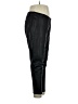 Faded Glory Solid Black Casual Pants Size 16 - photo 4