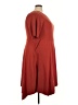 Torrid Solid Red Casual Dress Size 3X Plus (3) - photo 4