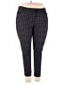 Evri Plaid Black Dress Pants Size 18 - photo 1