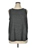 Lands' End Gray Sleeveless T-Shirt Size 1X - photo 1