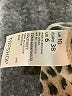 Topshop 100% Polyester Animal Print Ivory Cocktail Dress Size 6 - photo 8