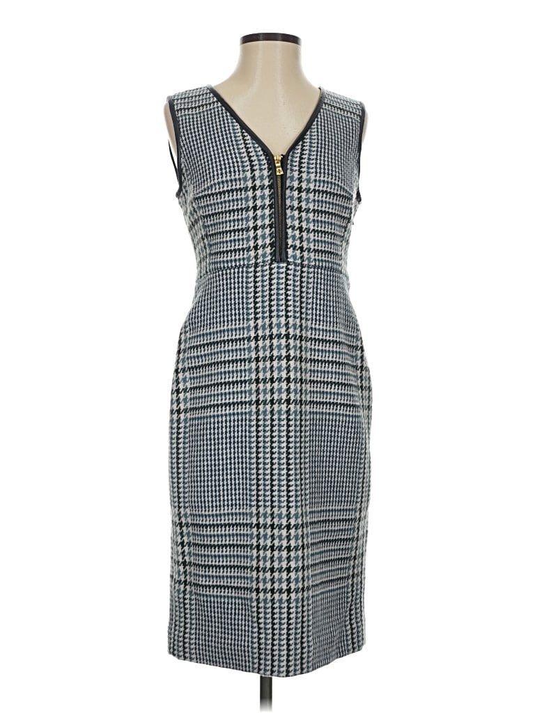 Pre-owned Tory Burch Casual Dress In Gray