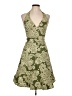 Ruby Rox 100% Cotton Paisley Green Cocktail Dress Size 11 - photo 1