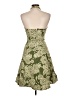 Ruby Rox 100% Cotton Paisley Green Cocktail Dress Size 11 - photo 2