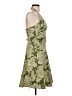 Ruby Rox 100% Cotton Paisley Green Cocktail Dress Size 11 - photo 4