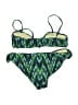 Milly Minis Aztec Or Tribal Print Tropical Green Two Piece Swimsuit Size 14 - photo 2