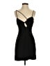Zara Solid Black Cocktail Dress Size S - photo 1