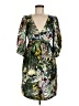 Cache Tropical Green Cocktail Dress Size 8 - photo 1