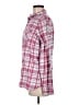 L.L.Bean 100% Cotton Plaid Pink Long Sleeve Button-Down Shirt Size M - photo 5