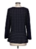 Talbots Polka Dots Black Pullover Sweater Size L - photo 2