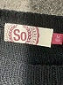 SO Polka Dots Black Pullover Sweater Size M - photo 7