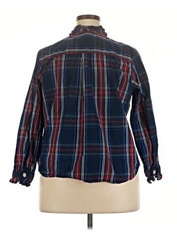St. John's Bay Long Sleeve Button-Down Shirt (view 2)