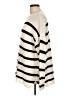 Janina Stripes Ivory Pullover Sweater Size L - photo 5