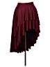 Unbranded Solid Burgundy Formal Skirt Size XL - photo 1