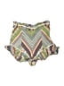 Red Carter 100% Cotton Chevron-herringbone Green Shorts Size XS - photo 1