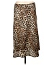 Ellison 100% Polyester Animal Print Brown Casual Skirt Size L - photo 1