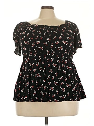 Torrid Short Sleeve Blouse (view 1)