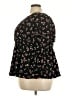 Torrid Black Short Sleeve Blouse Size 3X Plus (3) - photo 5