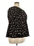 Torrid Black Short Sleeve Blouse Size 3X Plus (3) - photo 4