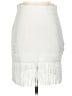 Assorted Brands 100% Polyester White Casual Skirt Size S - photo 1