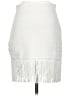 Assorted Brands 100% Polyester White Casual Skirt Size S - photo 2