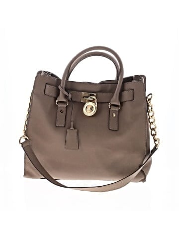 MICHAEL Michael Kors Leather Satchel (view 1)