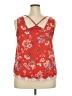 Xhilaration Red Sleeveless Blouse Size 2X - photo 2