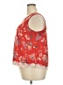 Xhilaration Red Sleeveless Blouse Size 2X - photo 5