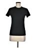 Unbranded Solid Black Active T-Shirt Size M - photo 1