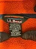 L.L.Bean 100% Polyester Orange Pullover Sweater Size S - photo 7