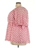 Torrid Hearts Pink 3/4 Sleeve Blouse Size 4X Plus (4) - photo 5