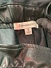 Francesca's Metallic Black Shorts Size S - photo 3